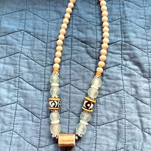 Anchor beads necklace